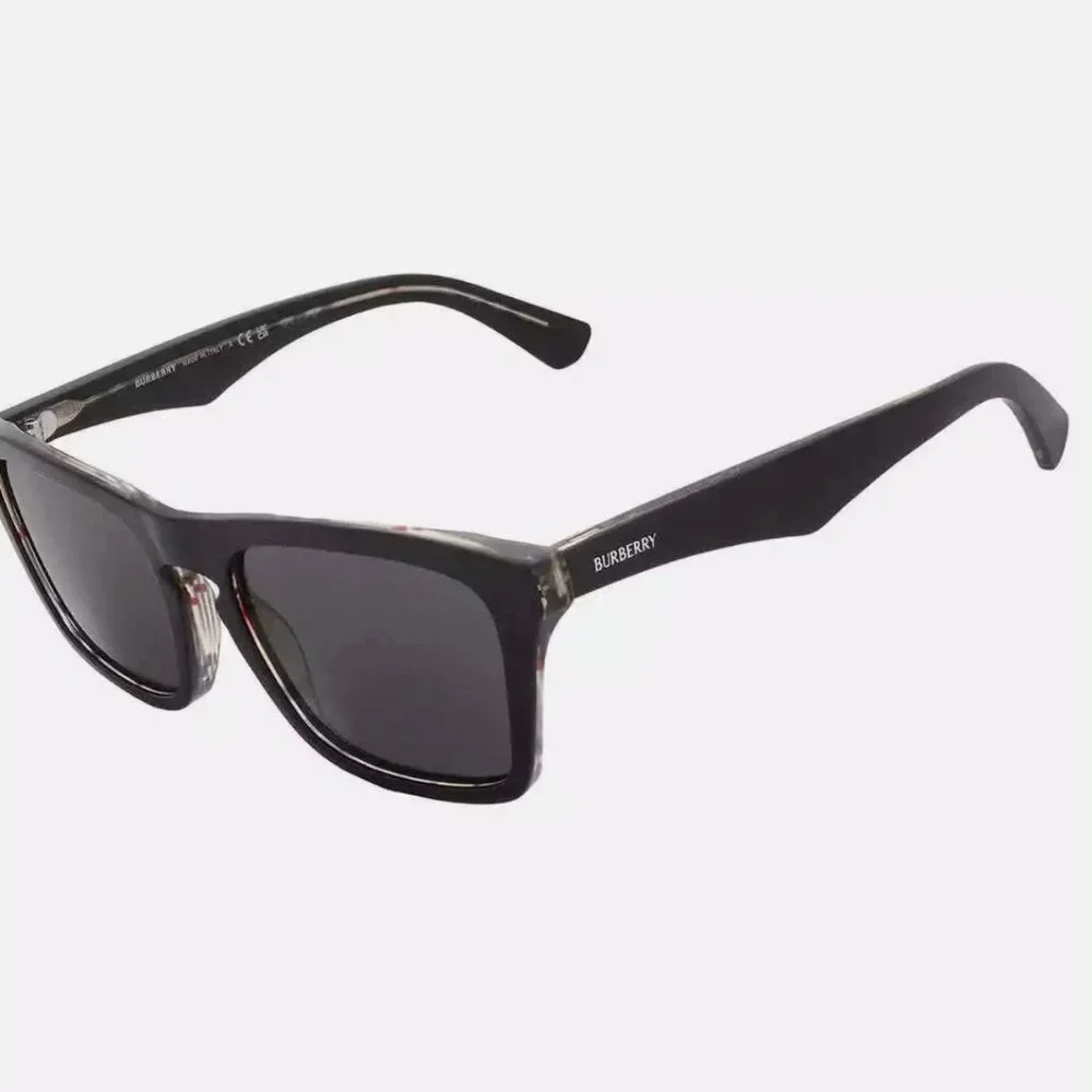 SALE! Burberry Dark 57MM Square Men's Sunglasses
